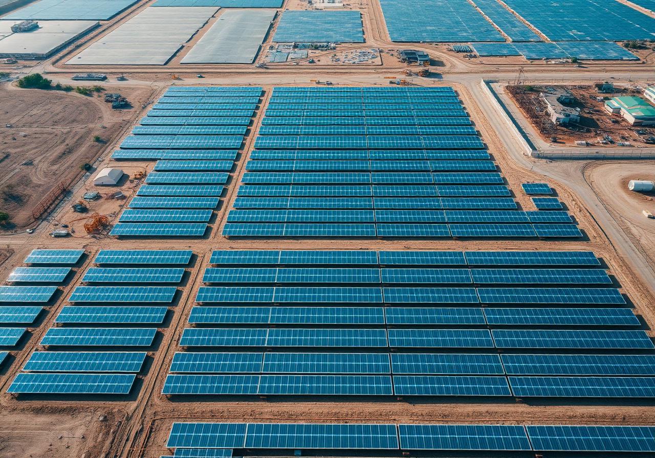 60 MW Solar Farm Layout & Stake-Out